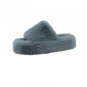 Puppytown Тихие антискользящие тапочки для женщин без запаха голубые, цвет Blue