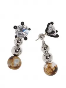 Серьги-подвески Ascolto Chandeliers Panconesi, серебряный