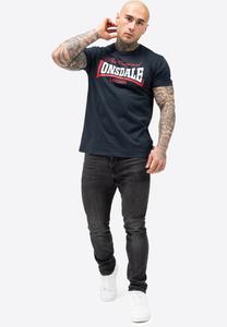 Футболка с принтом NORMALE PASSFORM ALDINGHAM Lonsdale, темно-синий