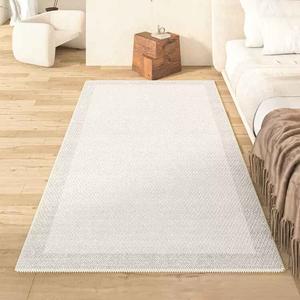 AOVOC Ковер 80x160 см для спальни/гостиной в восточном стиле Wabi-Sabi, однотонный, японский минимализм