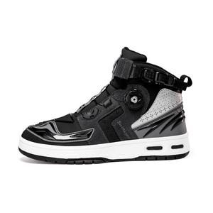 Модные и удобные амортизирующие противоскользящие высокие велотуфли унисекс Swinsger, Black