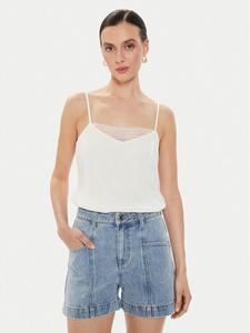 Топ стандартного кроя Morgan, экрю