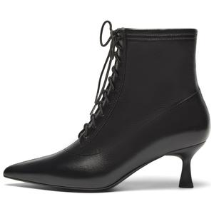 Joypeace Ботильоны женские бордовые