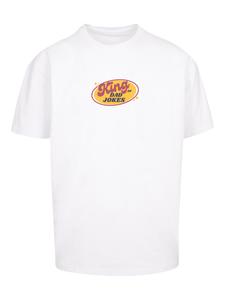 Рубашка F4NT4STIC King of Dad Jokes Witziges Vatertagsmotiv, белый