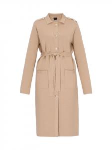 DreiMaster Женское пальто цвета таупе
