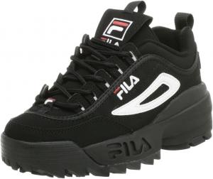 Кроссовки Fila Youth Disruptor II, белый/черный/красный
