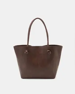 Сумка-шоппер с узлами Easy Wear, коричневый