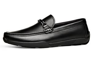 Кожаные туфли мужские черные ST&SAT