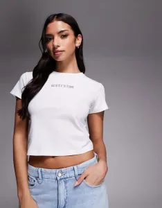 Белая мягкая футболка с логотипом ICECREAM