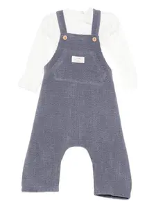 Вельветовые комбинезоны TEDDY & MINOU, синий