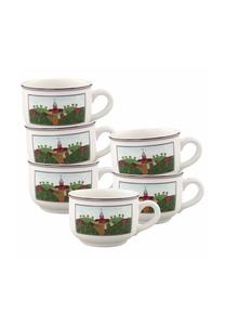 Набор чашек для чая Villeroy & Boch Design Naif, 250 мл, 6 штук