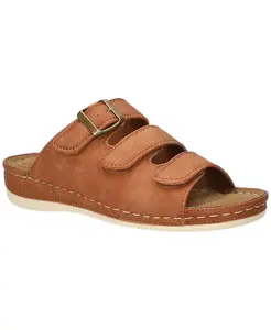 Женские сандалии Pinterry Comfort Slide Easy Street, коричневый/бежевый