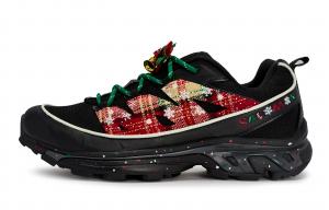 Кроссовки низкие XT 6 811, Snowy Frosting Sugar, для альпинизма и походов, унисекс SALOMON, черный красный зеленый белый