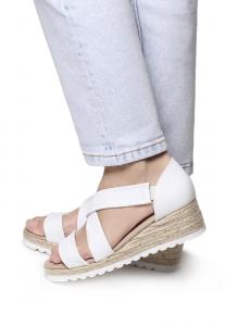 Босоножки на танкетке Toni Pons, белый