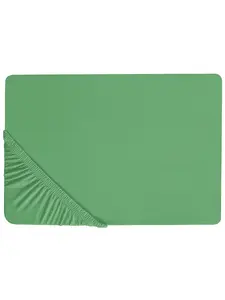 Простыня Beliani Bettlaken JANBU, зеленый