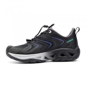 Антискользящие износостойкие низкие уличные туфли женские черные TOREAD