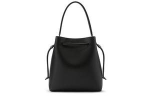 Футболка с одним плечом из полиуретана CHARLES&KEITH Jet Black/Beige