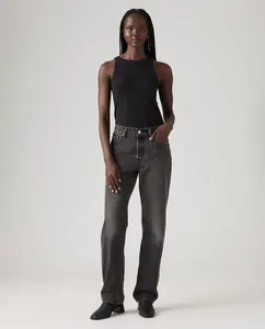 Прямые джинсы для женщин 501 90-х Levi's, темно-серый