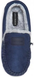 Домашние мокасины для мальчиков Lucky Brand - уютная и стильная обувь для дома, темно-синий