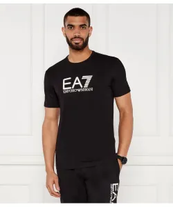 Футболка Slim fit Ea7, черный
