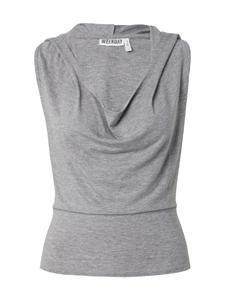 Топ WEEKDAY Kylie, mottled grey