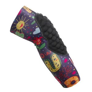 Спортивные наколенники для детей - Эластичные полиэстеровые наколенники | Нескользящие мягкие наколенники, дышащие защитные наколенники, прочные спортивные наколенники для баскетбола и велоспорта, YL