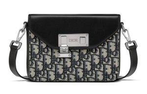 Lock Cow Leather Camera Bag, наплечная сумка для ручной переноски, кроссбоди среднего размера для мужчин DIOR, Set (Bag+Dust Bag)