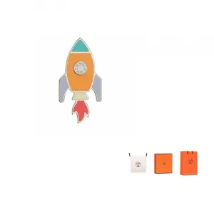 HERMES Металлические броши Unisex Multicolor