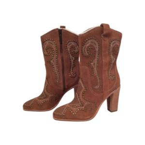 Женские замшевые ботинки Olivia из масляной замши Saddle Donald Pliner, цвет saddle oily suede