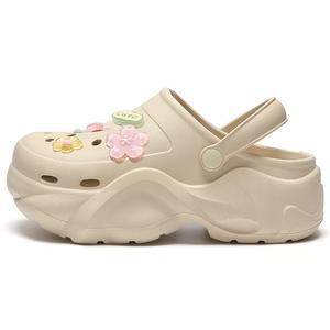 Cat power Клоги женские Coffee Jelly Small Flower, цвет Coffee Jelly Small Flower