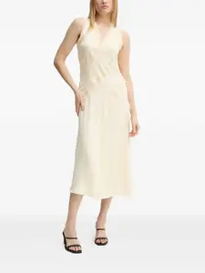 Платье миди без рукавов с бахромой Day Birger Et Mikkelsen, желтый