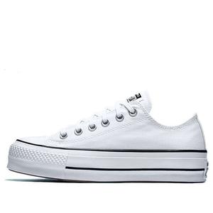 Кроссовки chuck taylor all star lift ox 'white black' Converse, белый