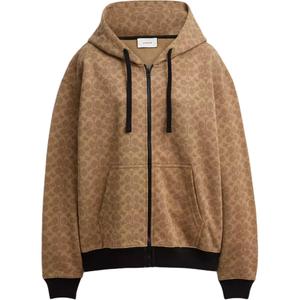 Фиттед свитшот FW25 женский COACH, коричневый