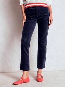 Пятикарманные джинсы из вельвета Boden, Navy