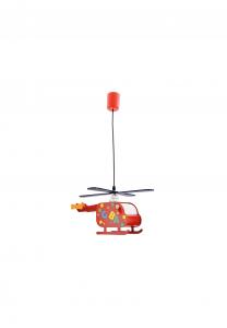 Лампа-вертолет подвесная Näve Leuchten Hubert с принтом