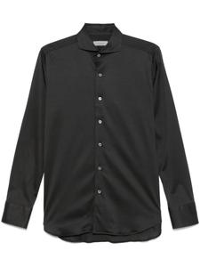 Canali рубашка на пуговицах, серый