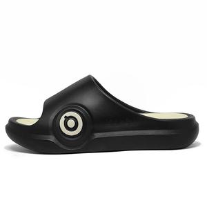 Mulinsen Мужские слайдеры EVA с защитой от запаха черные, цвет Black