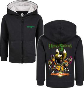 Детская куртка с капюшоном Heavysaurus Metal-Kids - Pommesgabel, черный