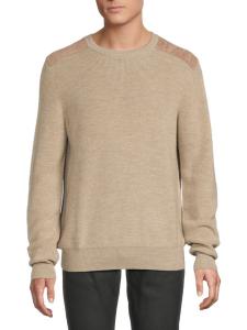 Толстовка из мериносовой шерсти Bruno Magli, цвет Oat