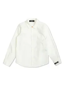 Рубашка на пуговицах Versace Kids, белый