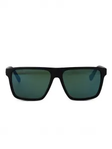 Солнцезащитные очки в квадратной оправе Lacoste, черный