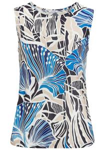 LASCANA Топ в цвете Marine Blue, Sky Blue