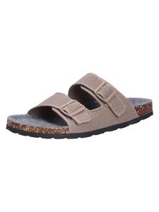 Сандалии MERINO SLIDES с глубокой подошвой, бежевого цвета Giesswein