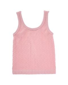 Винтажная бесшовная плиссированная майка Гавана Vintage Havana, розовый