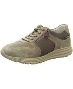 Повседневные туфли на шнуровке цвета хаки Mephisto, зеленый