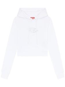 Diesel худи F-Slimmy с логотипом, белый