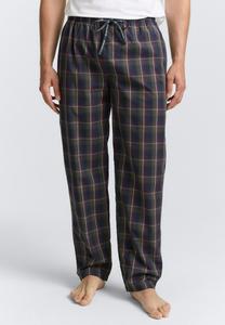 Пижамные брюки TOM TAILOR MIT KAROMUSTER, Blue Dark Check/Blue