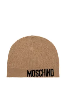 Шапка-бини с логотипом Moschino, нейтральный