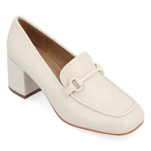 Туфли-лоферы на блочном каблуке Nysaa Journee, sand