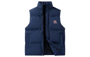 Жилет унисекс с воротником-стойкой и утолщенным низом Disney, темный синий